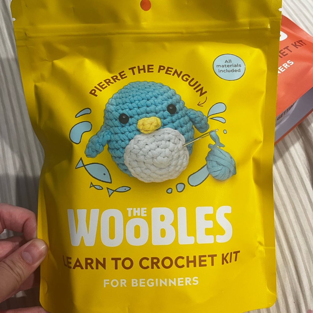 The Woobles Crochet Kit - Pierre the Penguin